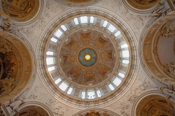 Berlin Germany Sep 2019 Berlin Cathedral Ceiling Berlin Germany — Stock Photo, Image