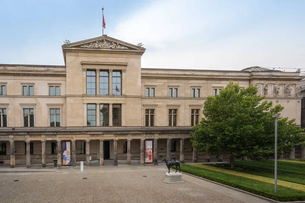 Berlín Německo Září 2019 Muzeum Neues Nové Muzeum Muzejním Ostrově — Stock fotografie