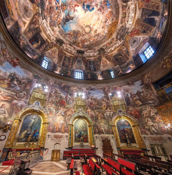 Madrid Spain Mar 2019 Baroque Interior Church Saint Anthony German — стокове фото