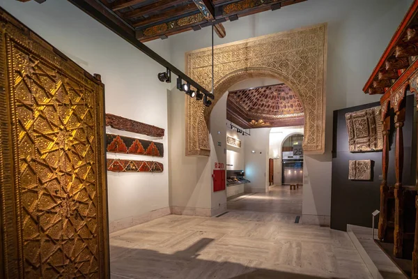 Madri Espanha Junho 2019 Sala Andalus Com Arquitetura Islâmica Museu — Fotografia de Stock