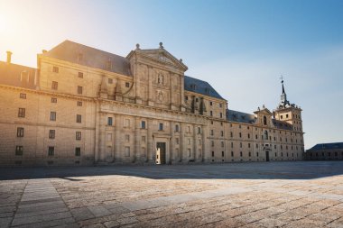 El Escorial Cephesi Manastırı - San Lorenzo de El Escorial, İspanya