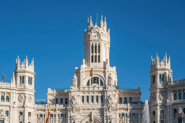 Cibeles Palace Madrid Spain — Stock Photo, Image