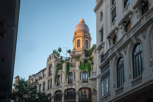 Casa Dos Portugueses Building Будинок Португальців Мадрид Іспанія — стокове фото