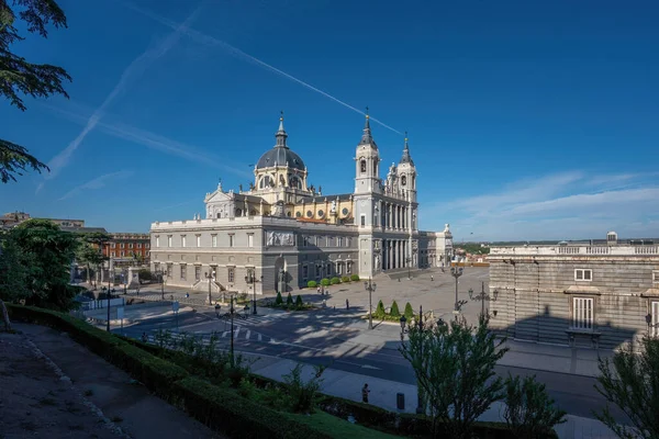 Almudena Cathedral Madrid Spain — Stock Photo, Image