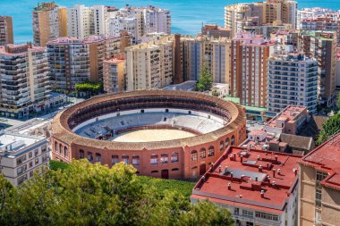 Plaza de Toros La Malagueta (Bullring) - Malaga, Endülüs, İspanya
