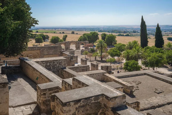 Medine Azahara (Madinat al-Zahra) Arkeoloji Bölgesi - Cordoba, Endülüs, İspanya