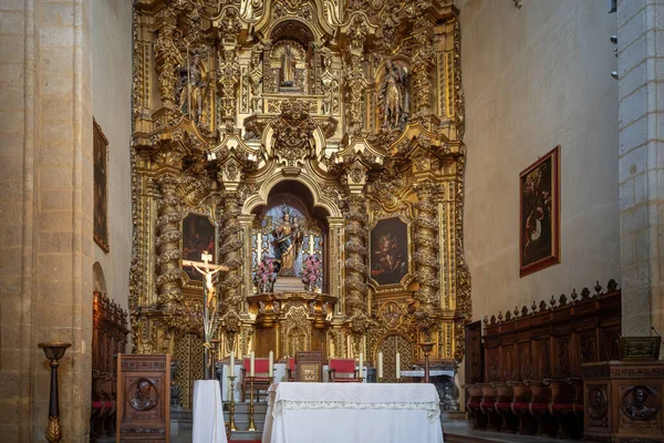 Cordova Spagna Giugno 2019 Basilica San Pedro Altare Itinerario Delle — Foto Stock