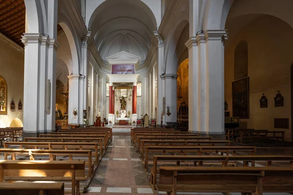 Cordoba Ισπανία Ιουν 2019 Εκκλησία Του Santiago Apostol Interior Διαδρομή — Φωτογραφία Αρχείου