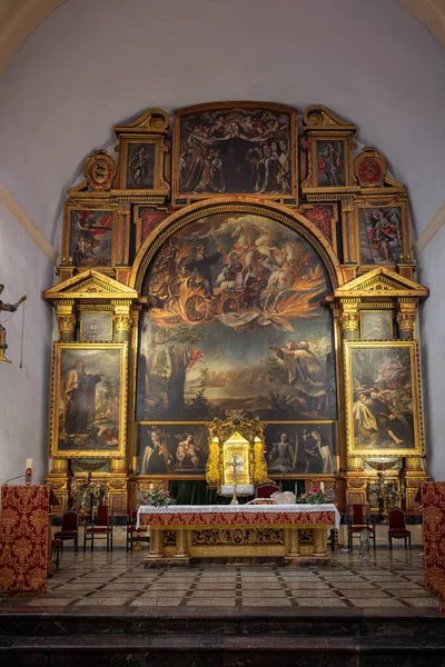 Cordoba Spanya Haziran 2019 Carmen Puerta Nueva Kilisesi Altar Fernandine — Stok fotoğraf