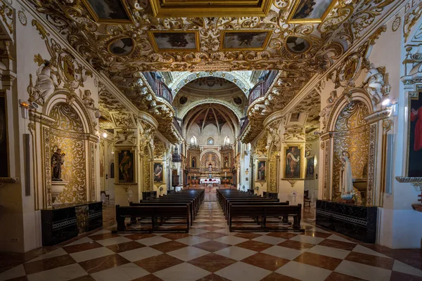 Cordoue Espagne Juin 2019 Église San Agustin Intérieur Route Des — Photo