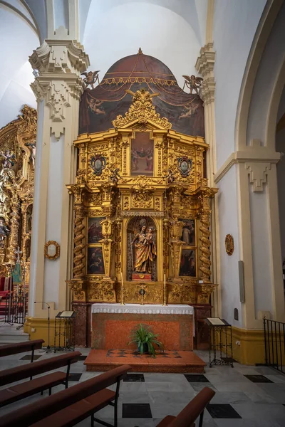 Córdoba España Junio 2019 Retablo Del Evangelio Iglesia San Andrés — Foto de Stock