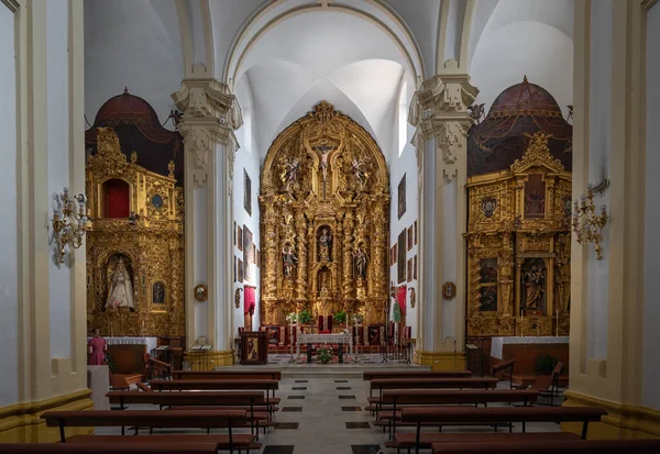 Cordoba Spagna Giugno 2019 Chiesa San Andres Interno Itinerario Delle — Foto Stock