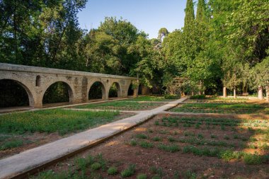 San Juan de la Cruz Aqueduct Carmen de los Martire Gardens - Granada, Endülüs, İspanya