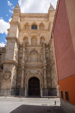 Granada Katedrali 'nin kapısı - Granada, Endülüs, İspanya