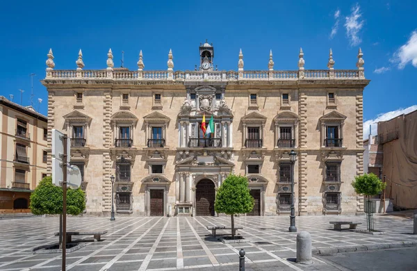 Budova Královského Kancléřství Nejvyšší Soud Andalusie Granada Andalusie Španělsko — Stock fotografie