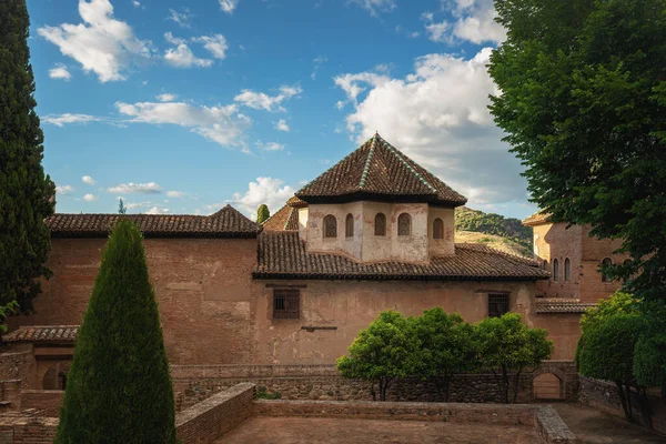 Granada Spanyolország 2019 Május Tower Hall Abencerrajes Nasrid Palaces Alhambra — Stock Fotó