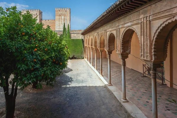 Granada Spagna Giugno 2019 Corte Machuca Palazzi Nasridi Dell Alhambra — Foto Stock