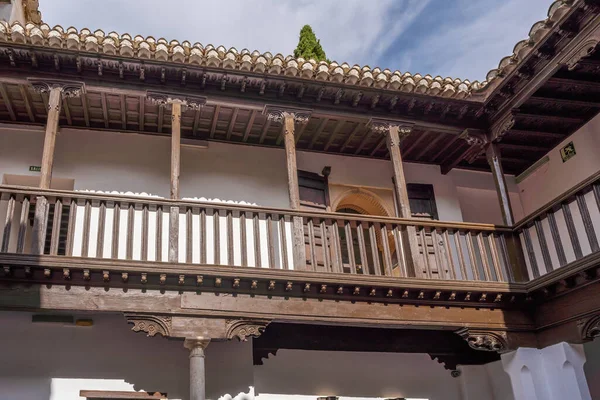 Granada Spagna Giugno 2019 Balcone Hernan Lopez Feri House Casa — Foto Stock