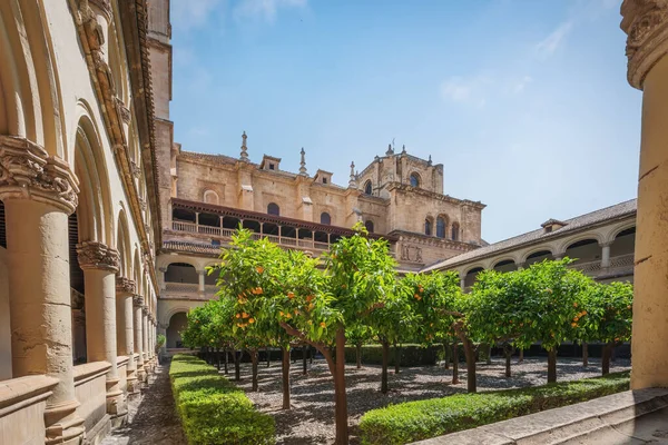 stock image Granada, Spain - Jun 6,  2019: Royal Monastery of St. Jerome Cloisters (San Jeronimo de Granada) - Granada, Andalusia, Spain