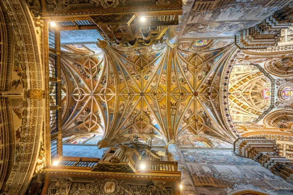 グラナダ スペイン 6月6 2019 聖ジェローム修道院の教会の天井 サンジェロニモ グラナダ グラナダ アンダルシア スペイン — ストック写真