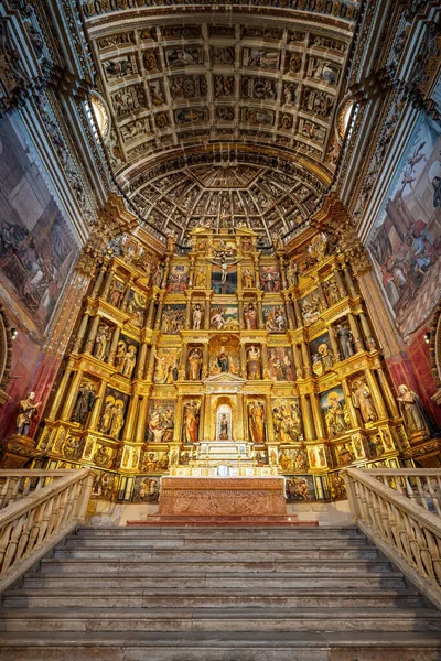 Granada Spanien Jun 2019 Altar Från Kyrkan Royal Monastery Jerome — Stockfoto