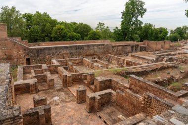 Granada, İspanya - 24 Mayıs 2019: Abencerrajes Sarayı Alhambra - Granada, Endülüs, İspanya