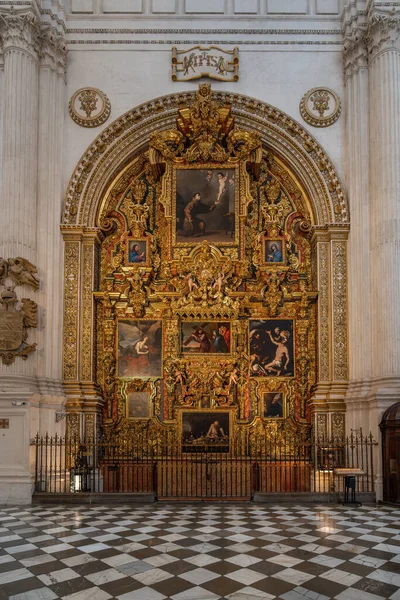 Granada Spanien Mai 2019 Jesus Nazarener Altar Retablo Jesus Nazareno — Stockfoto