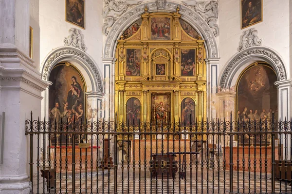 格拉纳达 西班牙 2019年5月25日 西班牙安达卢西亚格拉纳达大教堂内部的圣安教堂 Capilla Santa Ana — 图库照片