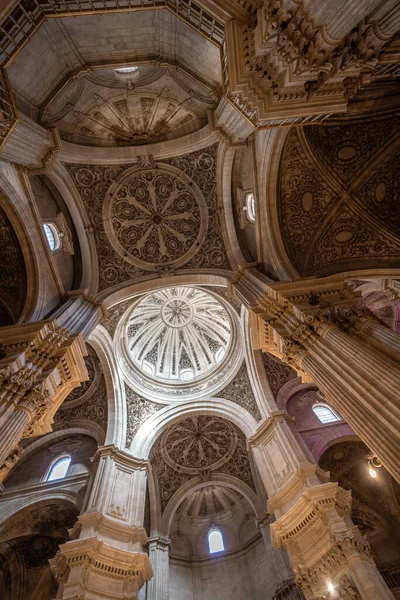 Granada Hiszpania Maja 2019 Sufit Kościoła Sagrario Iglesia Del Sagrario — Zdjęcie stockowe