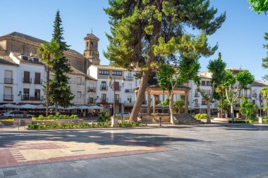 Plaza de la Constitucion - Baeza, Jaen, İspanya
