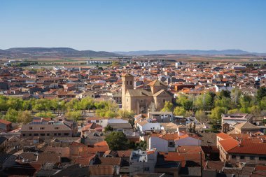 Saint John the Baptist Kilisesi (San Juan Bautista) - Consuegra, Castilla-La Mancha, İspanya