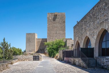 Castle of Santa Catalina with Keep and Tower of the Ladies - Jaen, İspanya