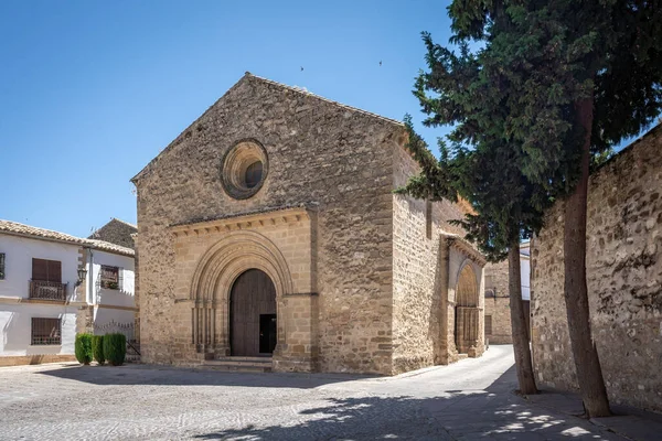 Iglesia Santa Cruz Baeza Jaén España — Foto de Stock