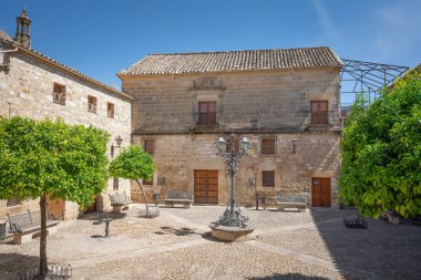 Plazuela Juan de Valencia Meydanı - Ubeda, Jaen, İspanya