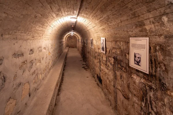 stock image Jaen, Spain - Jun 1,  2019: Air-raid Shelter used during Spanish Civil War - Jaen, Spain