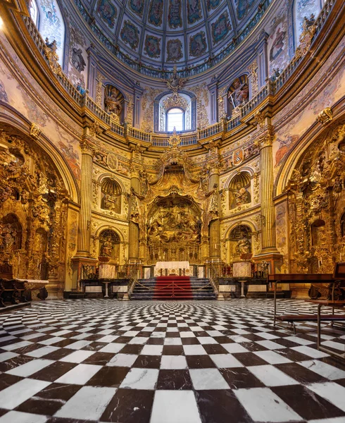 스페인의 우베다 2019 High Altar Holy Chapel Savior Sacra Capilla — 스톡 사진