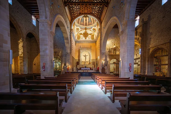 西班牙Ubeda Jun 2019 Basilica Santa Maria Los Reales Alcazares Interior — 图库照片
