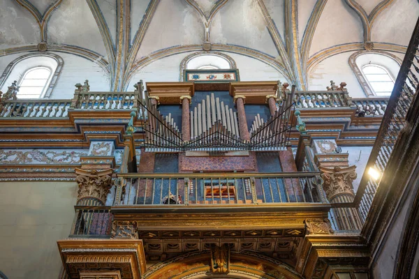 スペインのウベダ 6月2 2019 救世主の聖なる礼拝堂のパイプオルガン サクラ カピラ サルバドール ウベダ スペイン — ストック写真