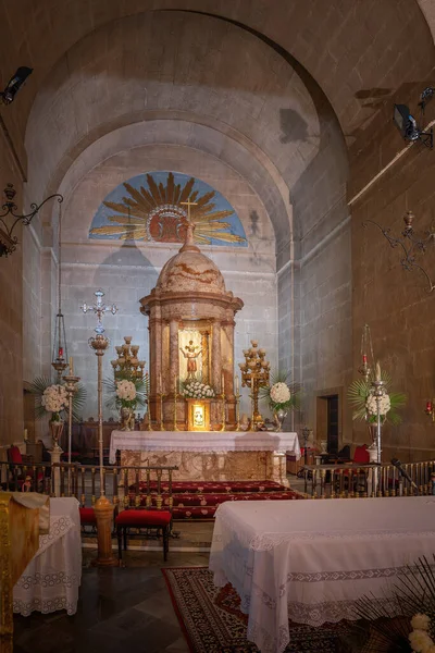 Montefrio Spanya Mayıs 2019 Encarnacion Church Altar Montefrio Endalusia Spanya — Stok fotoğraf