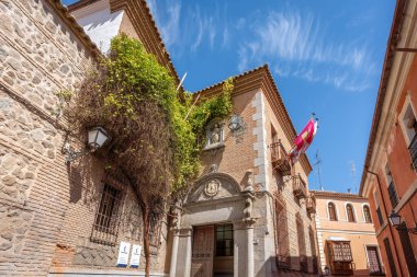 Toledo, İspanya - 29 Mart 2019 İl Hükümet Binası - Toledo, İspanya