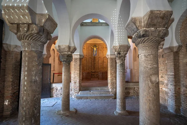 トレド スペイン 2019年3月27日 クリスト ルス礼拝堂内部のモスク トレド スペイン — ストック写真