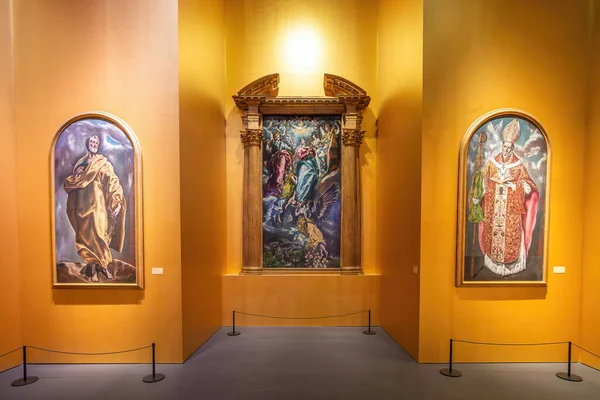 Toledo Spain Mar 2019 Immaculate Conception Greco Santa Cruz Museum — Stock Photo, Image