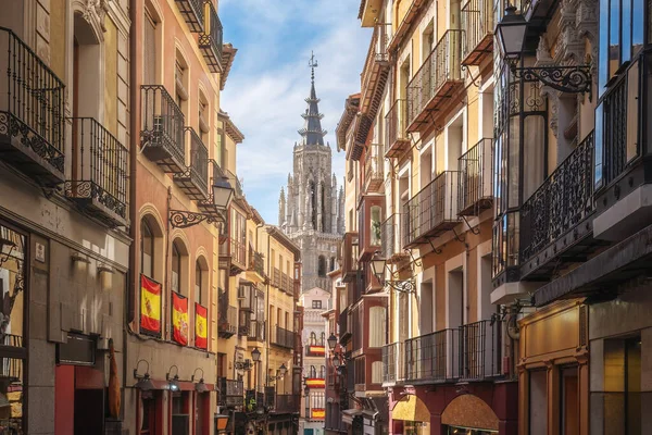 Calle Catedral Toledo Toledo España — Foto de Stock
