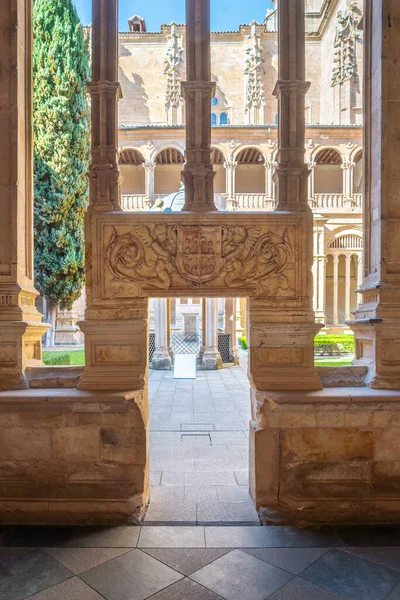 Salamanca Spain Mar 2019 Cloister Kings Portal San Esteban Convent — 스톡 사진