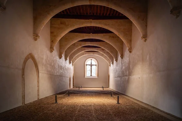Salamanca Spanje Mrt 2019 Profundis Hall San Esteban Convent Interior — Stockfoto
