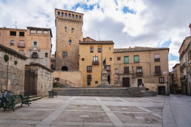 Plaza Medina del Campo Meydanı - Segovia, İspanya