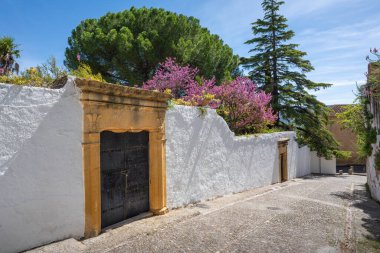 Casa del Rey Moro Girişi (Mağriplilerin Kralı) - Ronda, Endülüs, İspanya