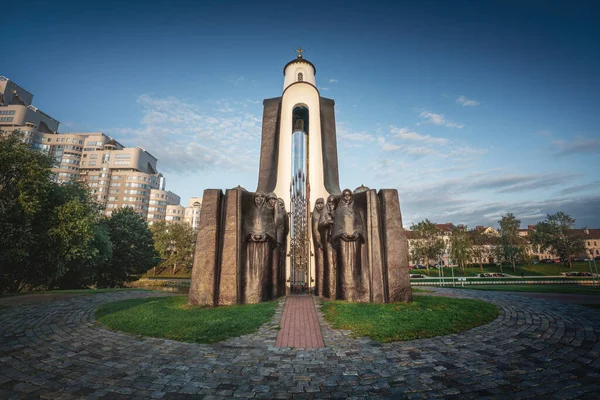Minsk Belarus Aug 2019 Zonen Van Het Vaderland Monument Het — Stockfoto