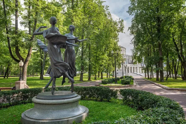 Minsk Bielorrússia Agosto 2019 Escultura Balé Troitskaya Gora Garden Minsk — Fotografia de Stock