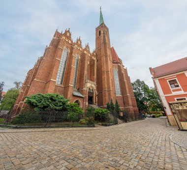 Collegiate Kilisesi Kutsal haç ve St Bartholomew - Wroclaw, Polonya